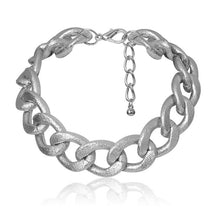 Load image into Gallery viewer, Punk Miami Cuban Choker Necklace Collar Statement Hip Hop Big Chunky Aluminum Gold Color Thick Chain Necklace Women Jewelry
