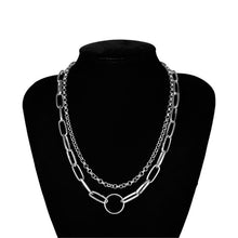 Load image into Gallery viewer, Punk Miami Cuban Choker Necklace Collar Statement Hip Hop Big Chunky Aluminum Gold Color Thick Chain Necklace Women Jewelry