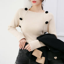 Load image into Gallery viewer, 2020 women's new sweater women's shirt Korean version of long-sleeved sweater bottoming pullover sweater women