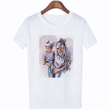 Load image into Gallery viewer, 2020 New Women T-shirt Super Mom Love Print Top Female T Shirts Harajuku Kawaii Casual Comfortable Tee Ladies Tops Short Clothes