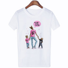 Load image into Gallery viewer, 2020 New Women T-shirt Super Mom Love Print Top Female T Shirts Harajuku Kawaii Casual Comfortable Tee Ladies Tops Short Clothes