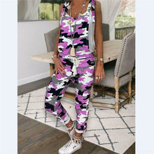 Load image into Gallery viewer, Trendy Backless Harem Jumpsuit Leopard Print Jumpsuit Women Long Rompers Sexy Club Casual Overalls Long Pants
