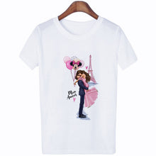Load image into Gallery viewer, 2020 New Women T-shirt Super Mom Love Print Top Female T Shirts Harajuku Kawaii Casual Comfortable Tee Ladies Tops Short Clothes
