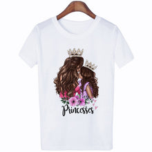 Load image into Gallery viewer, 2020 New Women T-shirt Super Mom Love Print Top Female T Shirts Harajuku Kawaii Casual Comfortable Tee Ladies Tops Short Clothes
